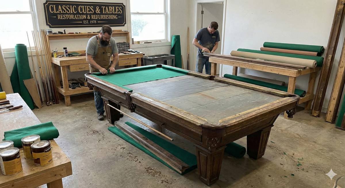 San Diego pool table repair